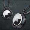 TECH-PROTECT TPUCARBON APPLE AIRTAG 1 / 2 BLACK
